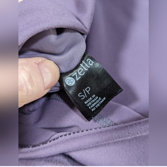 Zella Leggings Women's Size Small Dusty Purple Crop Workout Pants - Picture 6 of 7